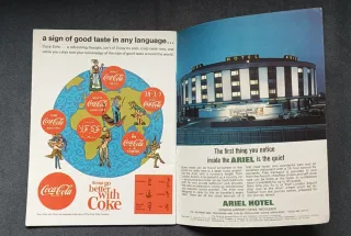 Revista líneas aéreas BEA vintage