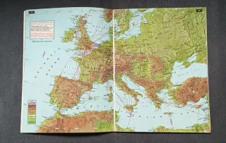 Revista líneas aéreas BEA vintage