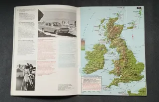 Revista líneas aéreas BEA vintage