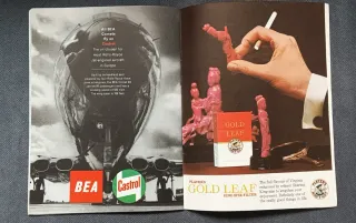 Revista líneas aéreas BEA vintage