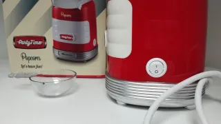 Máquina de Palomitas Ariete Party Time Roja