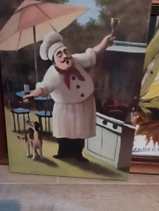 Cuadro abstracto multicolor