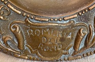 Coppia di Piatti in Bronzo Romería del Rocío