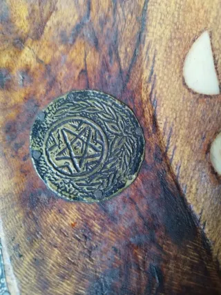 Cuenco Marroquí Hueso y Metal