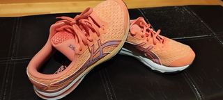 Zapatillas Asics Naranja Mujer Talla 39 Negociable