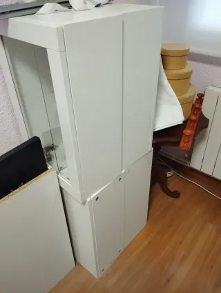 Muebles Colgar BESTÅ IKEA Blanco