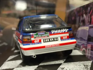 Maqueta Coche Rally Renault 5 GT Turbo Philips