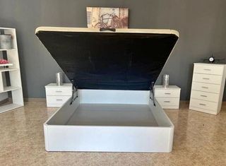 nuevo canape matrimonial blanco