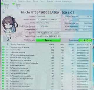 2x HDD Hitachi 2.5 SATA-500GB
