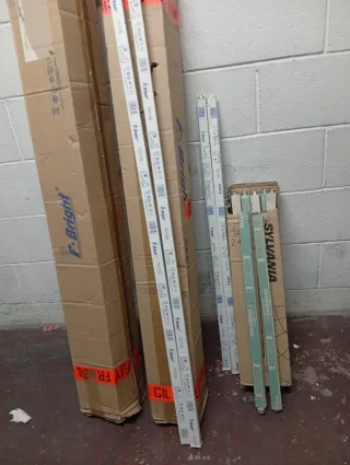 Lote Completo Tubos Fluorescentes F-Bright y Sylva