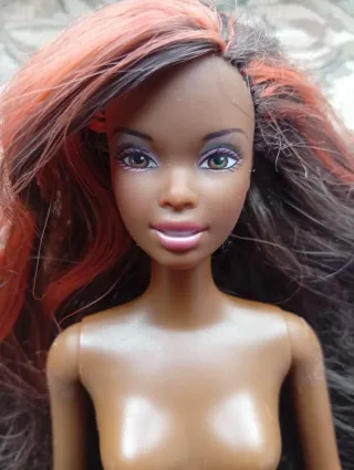 Barbie Negra Antigua Años 90