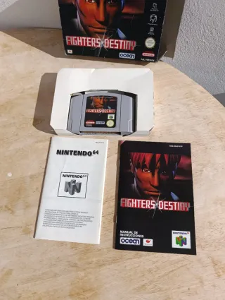 Pal españa Fighters destiny n64 Nintendo 64