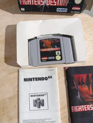 Pal españa Fighters destiny n64 Nintendo 64