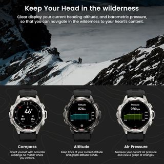 KOSPET TANK T3 Ultra GPS Smartwatch Impermeabile