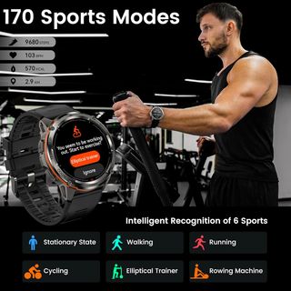 KOSPET TANK T3 Ultra GPS Smartwatch Impermeabile