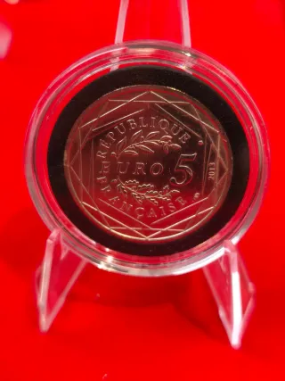 Monedas Francesas Plata 10€ ley .500 & 5€ .333