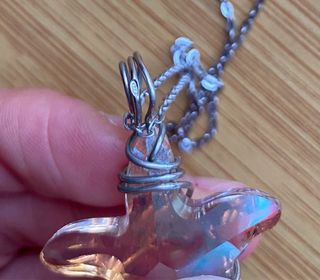 Colgante estrella de mar plata