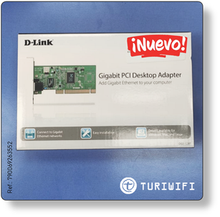 Tarjeta PCI D-Link 100/1000 Ethernet | TURIWIFI