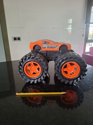Coche Monster Truck Naranja