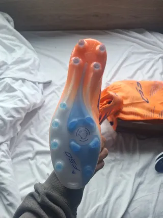 Zapatos Fútbol Adidas F50 Élite AG Naranja