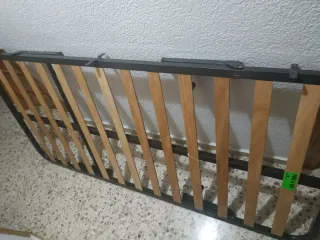 Somier 90x190 con patas metálicas