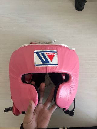 Caschetto Winning boxe rosa