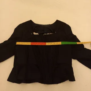 Corpiño fallera niña negro