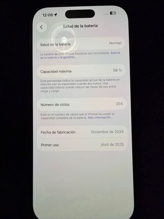 iPhone 16 Pro negro mate