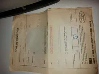 Máquina de escribir Adler vintage maletín