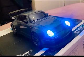 Coche RC Drift Escala 1:24 Gris
