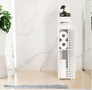 Armadietto slim bianco