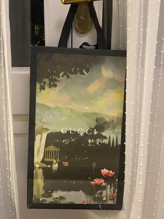 Cinturone Gucci modello mar mont Dorato e Nero