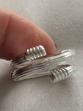 Anillo Plata de Ley Ajustable