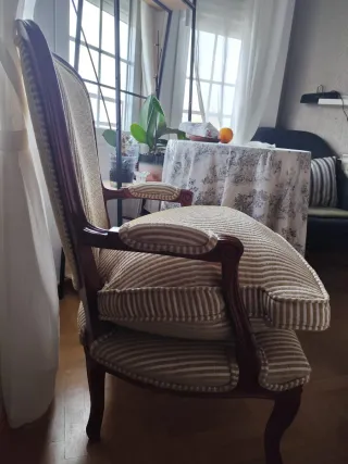 Sillón vintage como nuevo