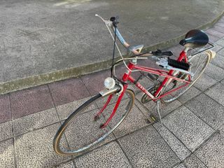 Bicicleta Clásica Paseo Vintage Roja