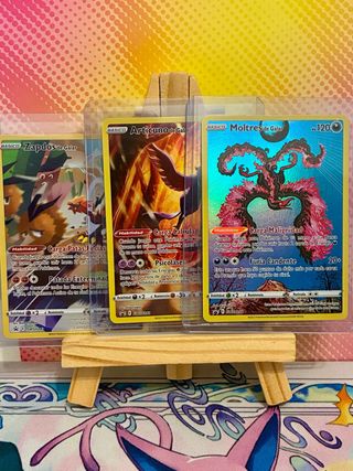 Trío Cartas Pokémon Promos Cenit Supremo