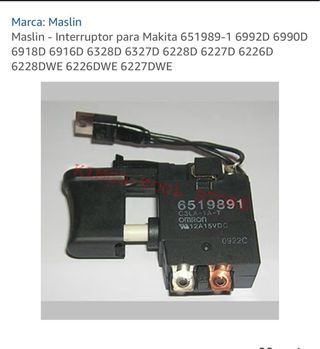 Interruptor Makita C3LA-1A-T 12A15VDC