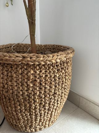 Olivo decorativo artificial ya montado con todo