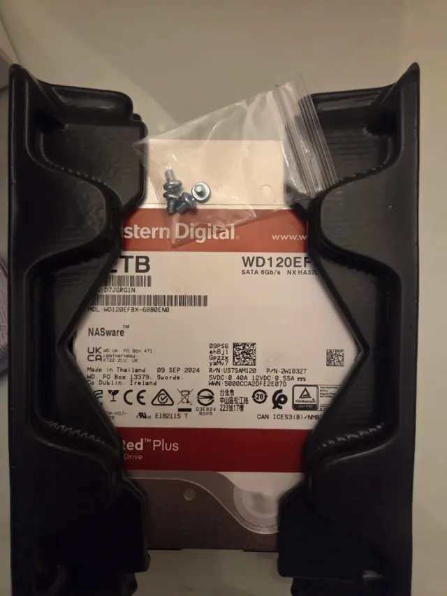 WD Red Plus 12TB HDD NAS Disco duro Interno