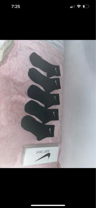 Calcetines Nike Negros Talla Única Negociable