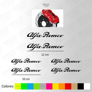 Pegatinas pinzas freno Alfa Romeo