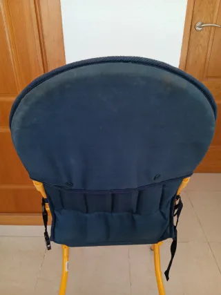 Trona para bebé color naranja