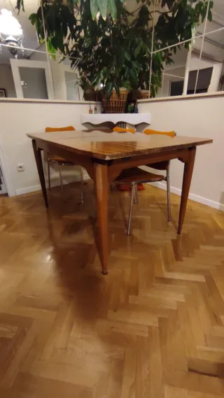 Mesa comedor vintage madera