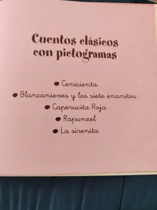 Cuentos clásicos (pictogramas)