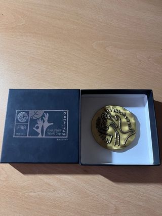 Medalla Mundial Baloncesto 2014 España Edición Lim