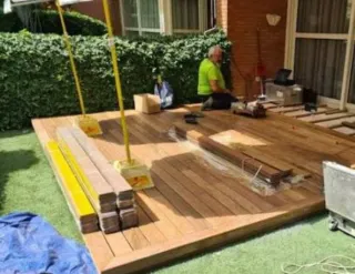 Parquet exterior madera Instalación