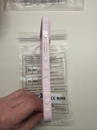 Funda iPhone 15 Pro Max Lunares Rosa