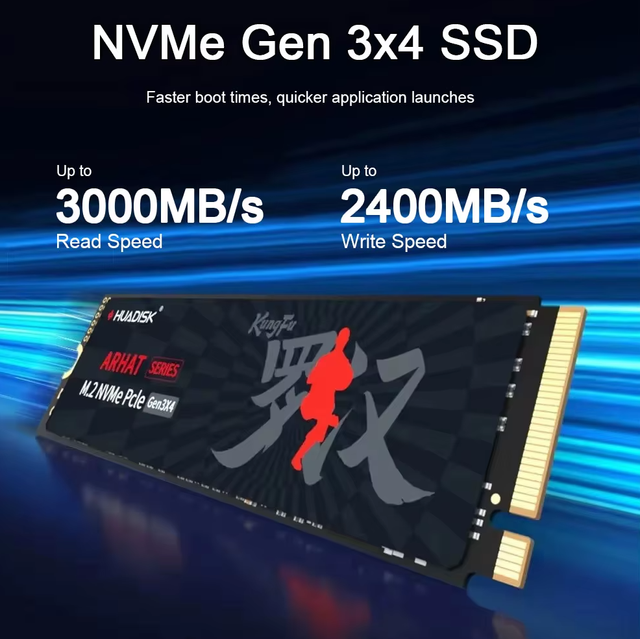 SSD M.2 NVMe PCIe 512GB HUADISK