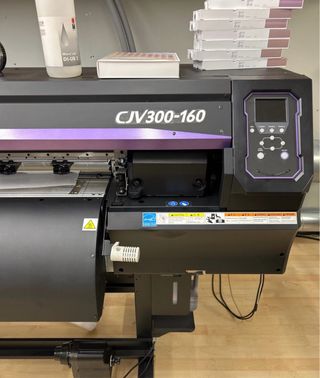 Lote Mimaki CJV300-160 + windlaminator+ trimalco