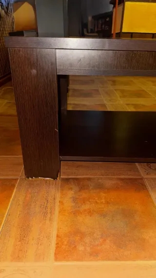 Mesa de centro elevable madera